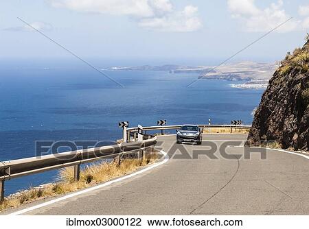 "Coastal road on the cliff coast, Artenara, Gran Canaria, Kanarische Inseln,, El Risco, Spain, Europe" View Large Photo Image Stock Image - "Coastal road on the cliff coast, Artenara, Gran Canaria, Kanarische Inseln,, El Risco, Spain, Europe". Fotosearch