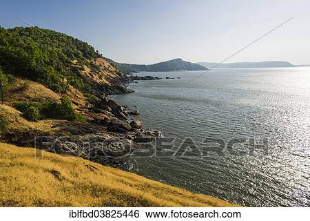 "Coastline, Gokarna, Karnataka, India, Asia" View Large Photo Image Stock Photograph - "Coastline, Gokarna, Karnataka, India, Asia". Fotosearch