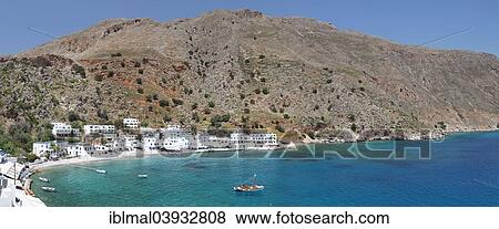 "Coastline, Loutro, South Crete, Crete, Greece, Europe" View Large Photo Image Stock Photo - "Coastline, Loutro, South Crete, Crete, Greece, Europe". Fotosearch