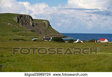 Picture - "Coastline near Bornesketaig, Isle of Skye, Inner Hebrides, Scotland, United Kingdom, Europe". Fotosearch