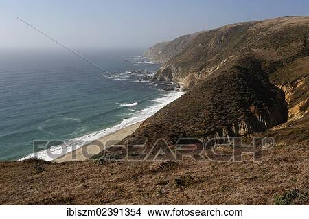 "Coastline with beach, Point Reyes National Seashore, California, USA" View Large Photo Image Picture - "Coastline with beach, Point Reyes National Seashore, California, USA". Fotosearch