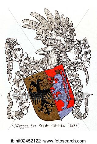 "Coat of arms of the town of Goerlitz, 1433, illustration, Meyers Konversations-Lexikon encyclopedia, 1897" View Large Photo Image Stock Image - "Coat of arms of the town of Goerlitz, 1433, illustration, Meyers Konversations-Lexikon encyclopedia, 1897". Fotosearch