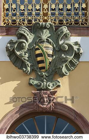 "Coat of arms on the Rococo Schloss Belvedere Palace, UNESCO World Cultural Heritage Site, Weimar, Thuringia, Germany, Europe" View Large Photo Image Stock Photo - "Coat of arms on the Rococo Schloss Belvedere Palace, UNESCO World Cultural Heritage Site, Weimar, Thuringia, Germany, Europe". Fotosearch