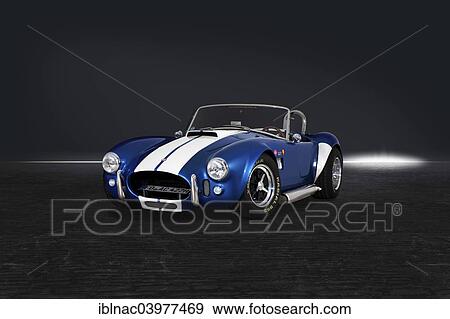 Cobra sports car View Large Photo Image Stock Photo - Cobra sports car. Fotosearch