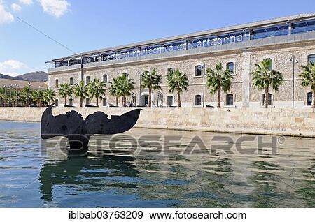"Cola de Ballena, sculpture by the sculptor Fernando Saenz de Elorrieta, Polytechnic University, Museo Naval, Marine Museum, Cartagena, Murcia Region, Spain, Europe" View Large Photo Image Stock Photo - "Cola de Ballena, sculpture by the sculptor Fernando Saenz de Elorrieta, Polytechnic University, Museo Naval, Marine Museum, Cartagena, Murcia Region, Spain, Europe". Fotosearch