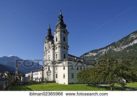"Collegiate Church of Spital am Pyhrn, Pyhrn-Priel, Traunviertel region, Upper Austria, Austria, Europe" View Large Photo Image Stock Photograph - "Collegiate Church of Spital am Pyhrn, Pyhrn-Priel, Traunviertel region, Upper Austria, Austria, Europe". Fotosearch