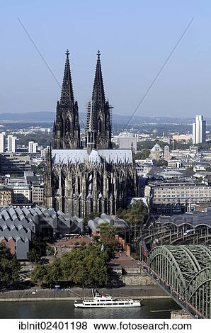 "Cologne Cathedral, UNESCO World Heritage Site, and Deutz Bridge, Rhine, Cologne, North Rhine-Westphalia, Germany, Europe" View Large Photo Image Stock Photo - "Cologne Cathedral, UNESCO World Heritage Site, and Deutz Bridge, Rhine, Cologne, North Rhine-Westphalia, Germany, Europe". Fotosearch