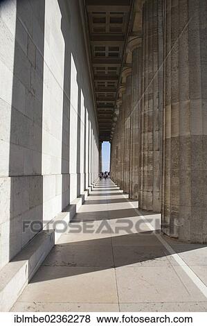 "Colonade at the Walhalla, Donaustauf, Bavaria, Germany, Europe" View Large Photo Image Stock Photo - "Colonade at the Walhalla, Donaustauf, Bavaria, Germany, Europe". Fotosearch
