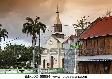 "Colonial church in Port-Louis, Guadeloupe, Caribbean, Lesser Antilles, North America" View Large Photo Image Picture - "Colonial church in Port-Louis, Guadeloupe, Caribbean, Lesser Antilles, North America". Fotosearch