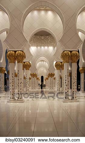 "Colonnade at the Sheikh Zayed Mosque, Abu Dhabi, United Arab Emirates, Asia" View Large Photo Image Stock Image - "Colonnade at the Sheikh Zayed Mosque, Abu Dhabi, United Arab Emirates, Asia". Fotosearch
