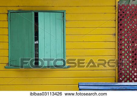 "Colorful facade with shutters, La Boca, Buenos Aires, Buenos Aires Province, Argentina, South America" View Large Photo Image Stock Photograph - "Colorful facade with shutters, La Boca, Buenos Aires, Buenos Aires Province, Argentina, South America". Fotosearch