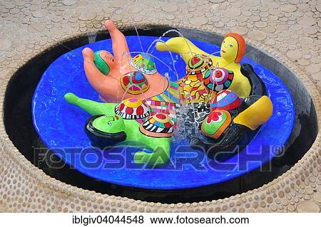 "Colorful fountain in the Giardino dei Tarocchi or Garden of the Tarot, by Niki de Saint Phalle and Jean Tinguely in Capalbio, Province of Grosseto, Tuscany, Italy, Europe" View Large Photo Image Stock Photo - "Colorful fountain in the Giardino dei Tarocchi or Garden of the Tarot, by Niki de Saint Phalle and Jean Tinguely in Capalbio, Province of Grosseto, Tuscany, Italy, Europe". Fotosearch