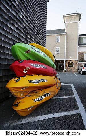 "Colorful kayaks at the port of Bristol, Rhode Island, USA" View Large Photo Image Stock Image - "Colorful kayaks at the port of Bristol, Rhode Island, USA". Fotosearch