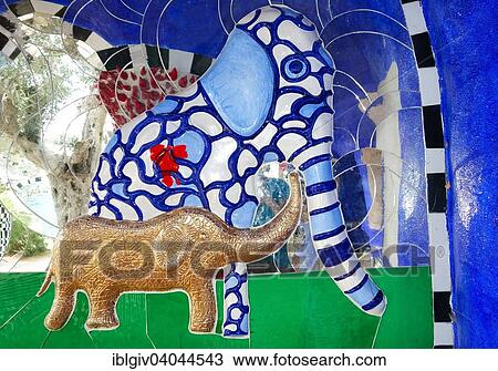 "Colorful sculpture in the Giardino dei Tarocchi or Garden of the Tarot, by Niki de Saint Phalle and Jean Tinguely in Capalbio, Province of Grosseto, Tuscany, Italy, Europe" View Large Photo Image Stock Image - "Colorful sculpture in the Giardino dei Tarocchi or Garden of the Tarot, by Niki de Saint Phalle and Jean Tinguely in Capalbio, Province of Grosseto, Tuscany, Italy, Europe". Fotosearch