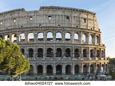 "Colosseum in the evening light, Rione Monti I, Rome, Lazio, Italy, Europe" View Large Photo Image Stock Photo - "Colosseum in the evening light, Rione Monti I, Rome, Lazio, Italy, Europe". Fotosearch