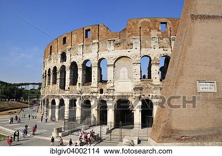 Picture - "Colosseum, Rome, Lazio, Italy, Europe". Fotosearch
