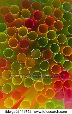 Colourful drinking straws View Large Photo Image Stock Image - Colourful drinking straws. Fotosearch