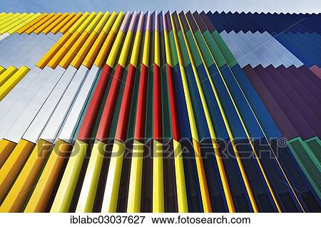 "Colourful facade on the Mira-Muenchen-Nordheide shopping mall, Munchen Nord, Munich, Upper Bavaria, Bavaria, Germany, Europe" View Large Photo Image Stock Photo - "Colourful facade on the Mira-Muenchen-Nordheide shopping mall, Munchen Nord, Munich, Upper Bavaria, Bavaria, Germany, Europe". Fotosearch