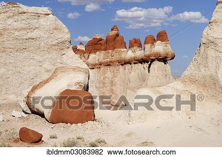 "Colourful hoodoos, rock pillars, sandstone formations, Blue Canyon, Arizona, United States, North America" View Large Photo Image Stock Image - "Colourful hoodoos, rock pillars, sandstone formations, Blue Canyon, Arizona, United States, North America". Fotosearch
