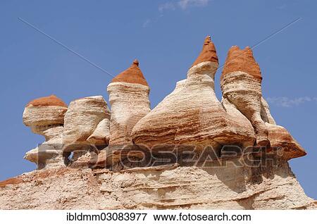 "Colourful hoodoos, rock pillars, sandstone formations, Blue Canyon, Arizona, United States, North America" View Large Photo Image Stock Photo - "Colourful hoodoos, rock pillars, sandstone formations, Blue Canyon, Arizona, United States, North America". Fotosearch