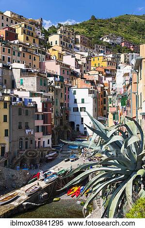 "Colourful houses, Riomaggiore, Cinque Terre, UNESCO World Heritage Site, Province of La Spezia, Liguria, Italy, Europe" View Large Photo Image Stock Photography - "Colourful houses, Riomaggiore, Cinque Terre, UNESCO World Heritage Site, Province of La Spezia, Liguria, Italy, Europe". Fotosearch