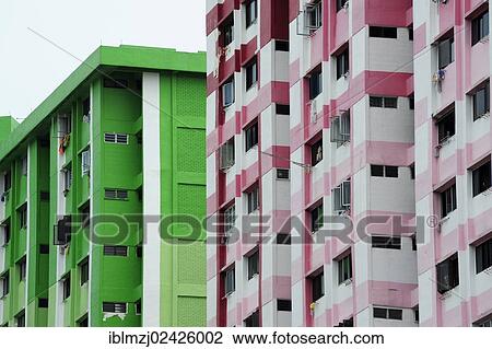 "Colourful housing, Rochor Centre, architecture of the 1970s, Central Area, Central Business District, Singapore, Asia" View Large Photo Image Stock Image - "Colourful housing, Rochor Centre, architecture of the 1970s, Central Area, Central Business District, Singapore, Asia". Fotosearch