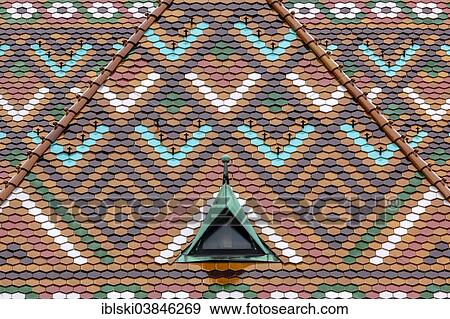 "Colourfully glazed tiles on the roof of the Matthias Church, Budapest, Hungary, Europe" View Large Photo Image Stock Photo - "Colourfully glazed tiles on the roof of the Matthias Church, Budapest, Hungary, Europe". Fotosearch