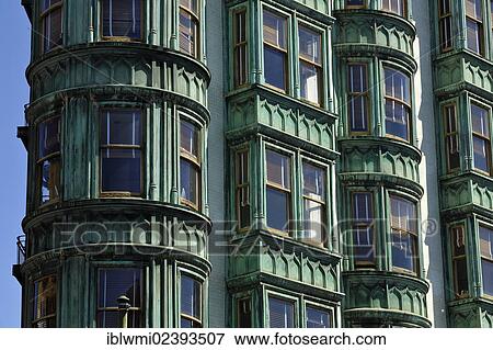 "Columbus Tower or Sentinel, Financial District, San Francisco, California, United States of America, USA, PublicGround" View Large Photo Image Stock Photo - "Columbus Tower or Sentinel, Financial District, San Francisco, California, United States of America, USA, PublicGround". Fotosearch