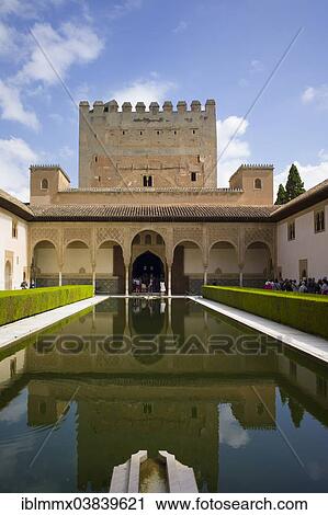"Comares, Patio de los Arrayanes, Alhambra, UNESCO World Heritage Site, Granada, Granada province, Spain, Europe" View Large Photo Image Stock Image - "Comares, Patio de los Arrayanes, Alhambra, UNESCO World Heritage Site, Granada, Granada province, Spain, Europe". Fotosearch