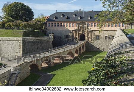 "Commander's House with Peterstor gate, Petersberg Fortress, historic centre, Erfurt, Thuringia, Germany, Europe" View Large Photo Image Stock Image - "Commander's House with Peterstor gate, Petersberg Fortress, historic centre, Erfurt, Thuringia, Germany, Europe". Fotosearch