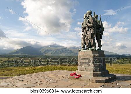 "Commando Memorial, Spean Bridge, Lochaber, Scotland, United Kingdom, Europe" View Large Photo Image Picture - "Commando Memorial, Spean Bridge, Lochaber, Scotland, United Kingdom, Europe". Fotosearch