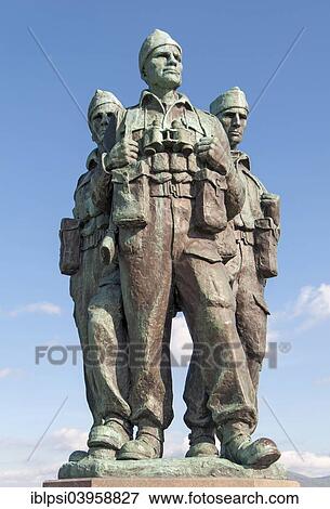 "Commando Memorial, Spean Bridge, Lochaber, Scotland, United Kingdom, Europe" View Large Photo Image Stock Photo - "Commando Memorial, Spean Bridge, Lochaber, Scotland, United Kingdom, Europe". Fotosearch
