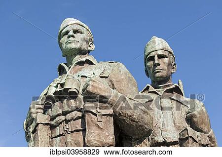 Stock Photo - "Commando Memorial, Spean Bridge, Lochaber, Scotland, United Kingdom, Europe". Fotosearch