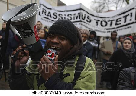 "Commemorative demonstration for the 8th anniversary of the death of Oury Jalloh, a refugee from Sierra Leone who died in police custody in Dessau, Dessau, dessau, Saxony-Anhalt, Germany, Europe" View Large Photo Image Stock Image - "Commemorative demonstration for the 8th anniversary of the death of Oury Jalloh, a refugee from Sierra Leone who died in police custody in Dessau, Dessau, dessau, Saxony-Anhalt, Germany, Europe". Fotosearch