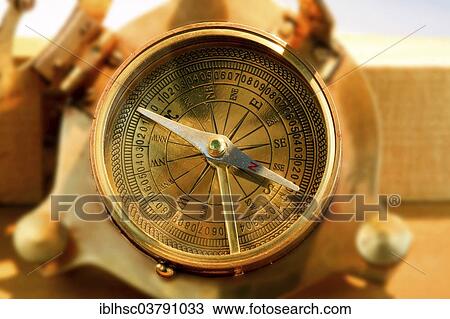 "Compass, brass, nostalgic" View Large Photo Image Stock Image - "Compass, brass, nostalgic". Fotosearch