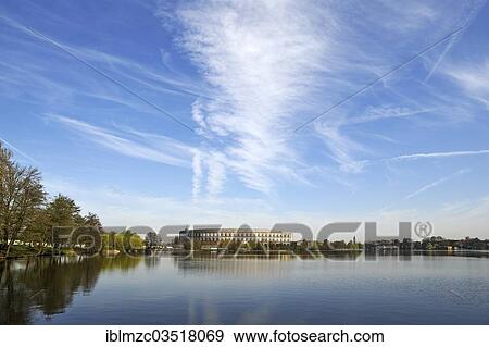 "Complete view of the former unfinished Congress Hall of the NSDAP 1933-1945, Dutzendteich pond at the front, Documentation Centre, Nazi Party Rally Grounds, Nuremberg, Middle Franconia, Bavaria, Germany, Europe" View Large Photo Image Stock Photo - "Complete view of the former unfinished Congress Hall of the NSDAP 1933-1945, Dutzendteich pond at the front, Documentation Centre, Nazi Party Rally Grounds, Nuremberg, Middle Franconia, Bavaria, Germany, Europe". Fotosearch