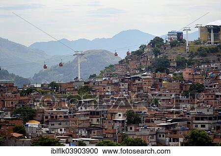 "Complexo do Alemao favela, a cable car connects several built-up hills, Rio de Janeiro, Brazil, South America" View Large Photo Image Stock Image - "Complexo do Alemao favela, a cable car connects several built-up hills, Rio de Janeiro, Brazil, South America". Fotosearch