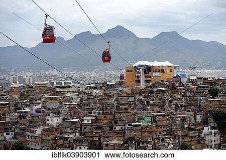 "Complexo do Alemao favela, a cable car connects several built-up hills, Rio de Janeiro, Brazil, South America" View Large Photo Image Stock Image - "Complexo do Alemao favela, a cable car connects several built-up hills, Rio de Janeiro, Brazil, South America". Fotosearch