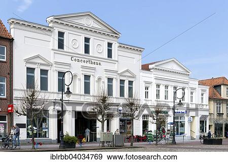 "Concerthaus Jever, former social house and movie theater, Jever, Frisia, Lower Saxony, Germany, Europe" View Large Photo Image Stock Photo - "Concerthaus Jever, former social house and movie theater, Jever, Frisia, Lower Saxony, Germany, Europe". Fotosearch