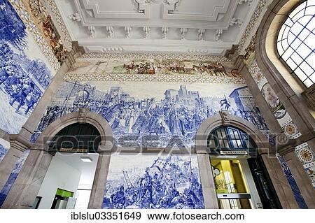 "Concourse, Sao Bento Railway Station, Porto, District of Porto, Portugal, Europe" View Large Photo Image Stock Photo - "Concourse, Sao Bento Railway Station, Porto, District of Porto, Portugal, Europe". Fotosearch