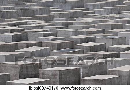 "Concrete stelae of the Memorial to the Murdered Jews of Europe, or Holocaust Memorial, Berlin, Berlin, Germany, Europe" View Large Photo Image Stock Image - "Concrete stelae of the Memorial to the Murdered Jews of Europe, or Holocaust Memorial, Berlin, Berlin, Germany, Europe". Fotosearch