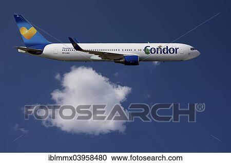 Condor D-ABUL Boeing 767-31B ER WL in flight View Large Photo Image Stock Image - Condor D-ABUL Boeing 767-31B ER WL in flight. Fotosearch