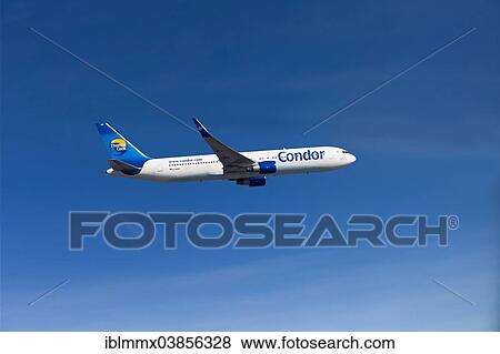 "Condor, Thomas Cook, Boeing 767-330 ER WL, in flight" View Large Photo Image Stock Photo - "Condor, Thomas Cook, Boeing 767-330 ER WL, in flight". Fotosearch