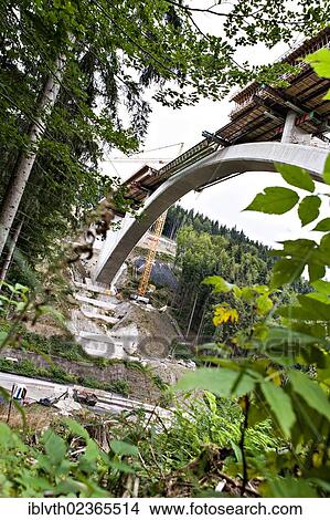"Construction of new ICE railway line, section Ebensfeld - Erfurt, Dunkeltalbruecke bridge, Tunnel Rehberg, Thuringia, Germany, Europe" View Large Photo Image Picture - "Construction of new ICE railway line, section Ebensfeld - Erfurt, Dunkeltalbruecke bridge, Tunnel Rehberg, Thuringia, Germany, Europe". Fotosearch