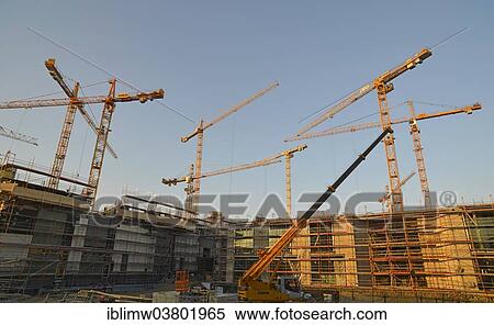 "Construction site Milaneo, Mailander Platz, Stuttgart, Baden-Wurttemberg, Germany, Europe" View Large Photo Image Stock Photography - "Construction site Milaneo, Mailander Platz, Stuttgart, Baden-Wurttemberg, Germany, Europe". Fotosearch