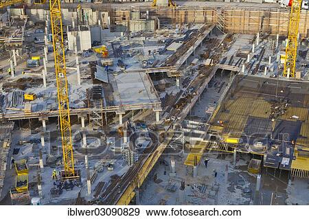"Construction site of MILANEO at Mailaender Platz Square, European Quarter, Frankfurt am Main, Hesse, Germany, Europe" View Large Photo Image Stock Photo - "Construction site of MILANEO at Mailaender Platz Square, European Quarter, Frankfurt am Main, Hesse, Germany, Europe". Fotosearch