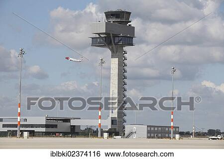 Stock Photograph - "Construction site of the Berlin Brandenburg Airport BER, planned opening date is the 27th October 2013, Berlin, Germany, Europe". Fotosearch