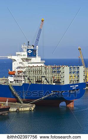 "Container port with a container ship in the port of Antalya, Turkish Riviera, Turkey, Asia Minor, Asia" View Large Photo Image Stock Photograph - "Container port with a container ship in the port of Antalya, Turkish Riviera, Turkey, Asia Minor, Asia". Fotosearch