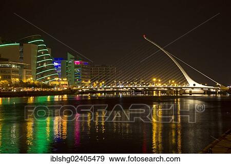 "Convention Centre and Samuel Beckett Bridge, Dublin, Ireland, Europe, PublicGround, Europe" View Large Photo Image Stock Photo - "Convention Centre and Samuel Beckett Bridge, Dublin, Ireland, Europe, PublicGround, Europe". Fotosearch