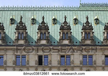 "Copper roof, City Hall, Hamburg, Germany, Europe" View Large Photo Image Stock Image - "Copper roof, City Hall, Hamburg, Germany, Europe". Fotosearch